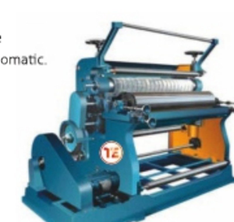 Vertical corrugation machine