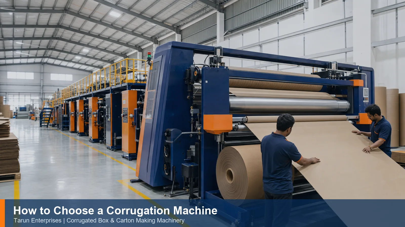how to choose a corrugation machine