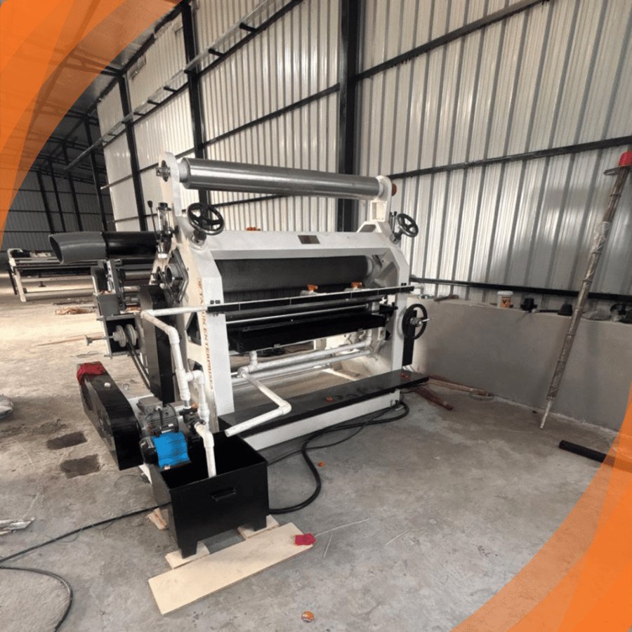 Real machine photo - corrugation unit